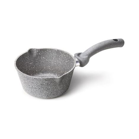 Casseruola Antiaderente 1 Manico 2 Becchi Cuore di Pietra 16 cm