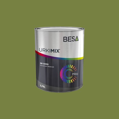 Pot de Peinture Polyuréthane / bi composant NCS S4040-G50Y  Satin - 150gr