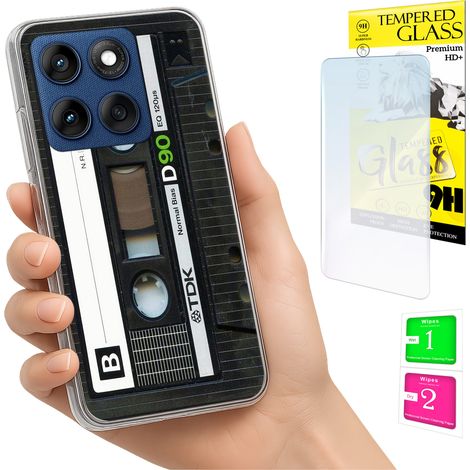Carcasa para Motorola Edge 60 Fusion / Edge 60 Carcasa trasera de cristal (1/5)
