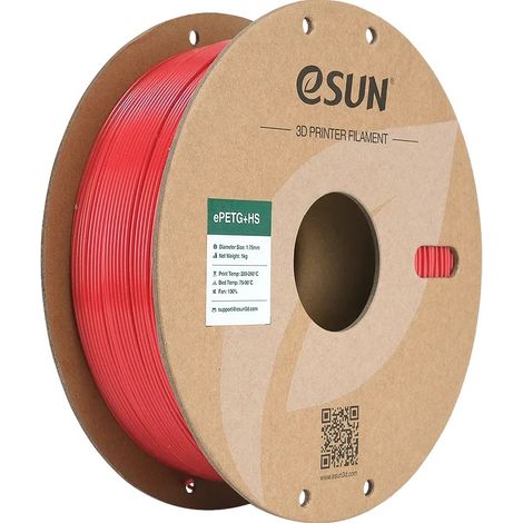 Filamento per stampa 3D esun epetg+hs alta velocità precisione