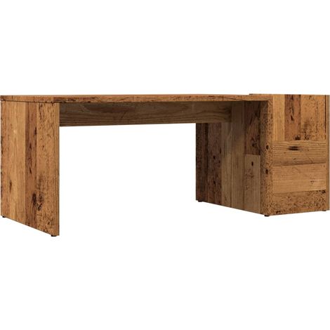 Maison Exclusive - Table basse vieux bois 90x45x35 cm bois d'ingénierie