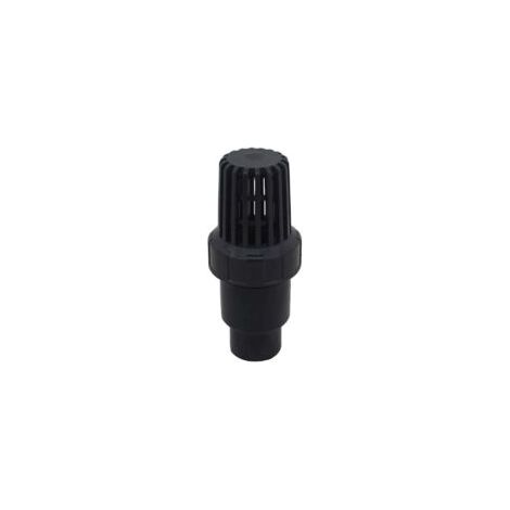 Fußventil, Kugelrückschlagventil, Sauganschluss 25, 32, 40 mm, PVC-Siebrückschlagventil für Schwimmbadpumpen (25 mm Innendurchmesser)