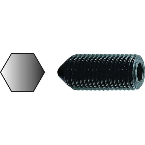 Vis sans tête hexagonale creuse en acier brut DIN 914 - VOLVIS - 4 - 10