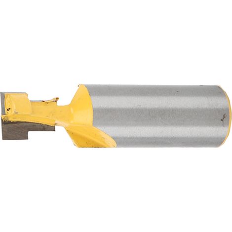 Mèche à défoncer en queue d’aronde, fraise à rainurer en T, foret bois durable, haute précision de positionnement, ténacité élevée, pour perçage du bois (1/5)