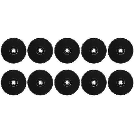 10 étiquettes RFID, étiquettes de patrouille 125 kHz, adaptées aux systèmes d'inspection de patrouille (noires) (1/5)