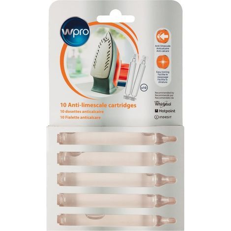 10er-Pack Anti-Kalk-Pads für Bügeleisen und Dampfgeneratoren, effektive Reinigung, Gerätepflege (1/3)