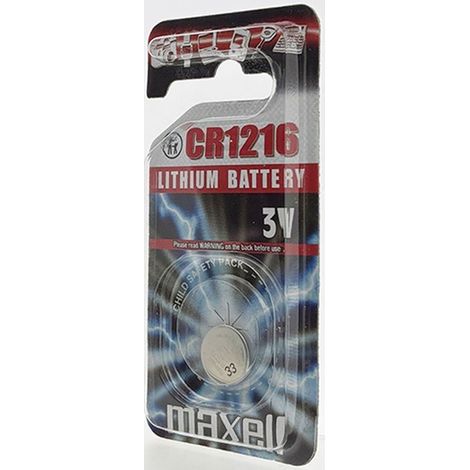 Pack de 10 piles Maxell compatibles format 1216
