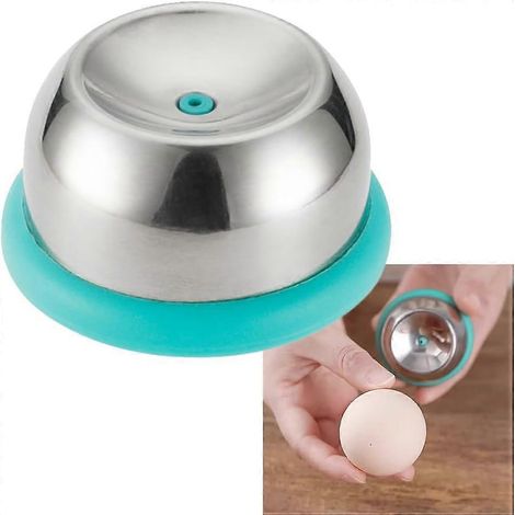 Perforateur et ouvre-coquilles d'œufs, en acier inoxydable, mécanisme semi-automatique, ustensile de cuisine manuel.-AquaForge (1/3)