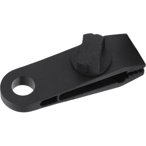 Lot de fixations légères pour bâche, pinces plastique à boucle spirale pour tente de camping extérieur (1/5)