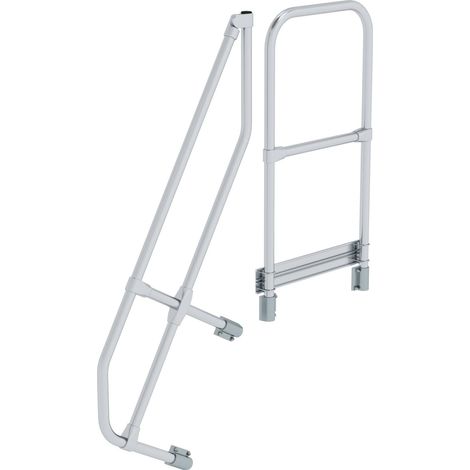 MUNK Handlauf für Treppe 60° mit Plattform, 4 Stufen