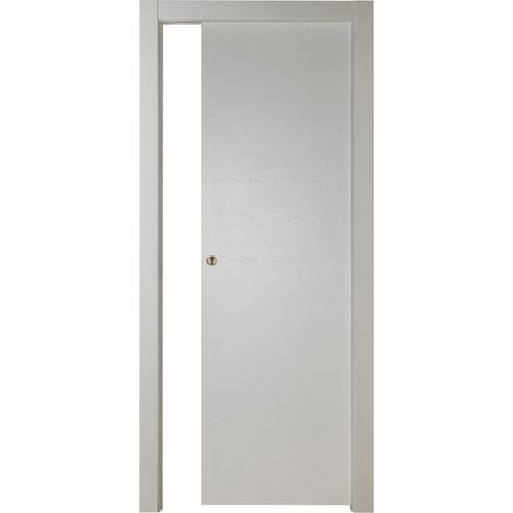 Puerta corredera modelo A color cuarzo 80x210
