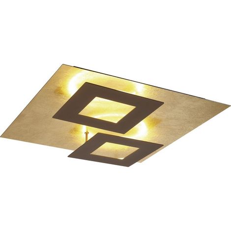 Inspired Mantra Fusion Dalia Techo Dalia de 50 cm, LED de 48 W, 3000 K, 3360 lm, dorado/marrón óxido, 3 años de garantía (1/4)