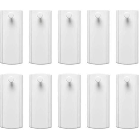 10 Pièces Adhesif Accroche Tableau, Accroche Tableau Sans Percer, Accroche Cadre, Fixation Murale Sans Percer, Attache Murale Sans Percer pour Accroche Cadres Photo, Photos, Peintures (1/5)