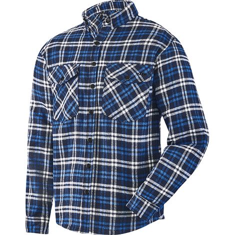 teXXor Arbeitshemd SEATON blau/weiß 4365 Größe 2XL (1/3)
