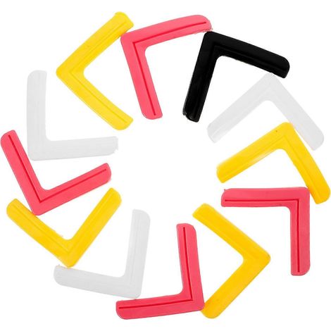 Protection de fenêtre de sécurité avec coussin de protection d'angle et 12 pièces compatibles pour la maison (1/5)