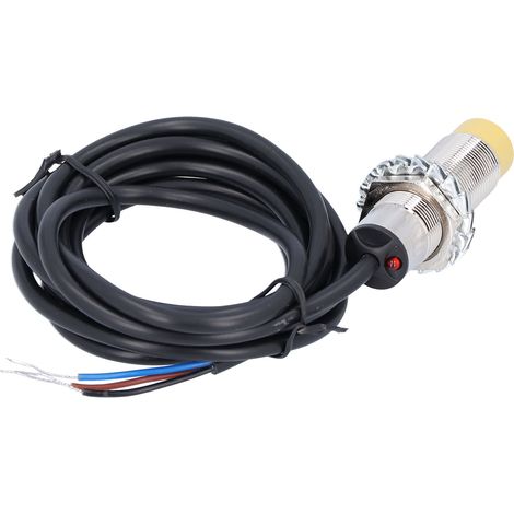 Näherungsschalter, wasserdichter 3-Draht-Anschluss, DC 6–36 V, M18TOSD-04-505A, NPN-Schalter, normalerweise geschlossen (1/5)