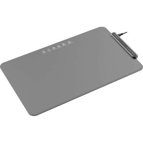 Extralink Bandeja de Calentamiento de Silicona – 400W con 4 Niveles de Temperatura (45°C-100°C) – Calentamiento de Superficie Completa, Práctico para Mantener Caliente y Descongelar, 63x38 cm (1/5)