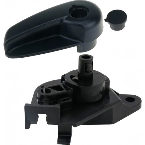 Motorhaubenöffnungsgriff mit Halterung DS7Z-16916-G für Ford Mondeo und Zhisheng – 1-teiliges Motorhaubenzug-Set, Schwarz (1/5)