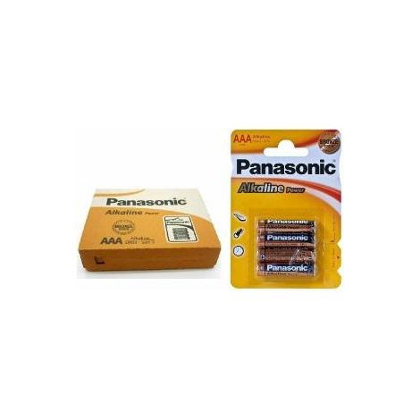 FPLUS pila alcalina panasonic power lr-03 4 uds , PILA ALKALINA POWER LR03 1.5V BLISTER

Las baterías AAA Alkaline Power de Panasonic se pueden usar en una amplia gama de aplicacio