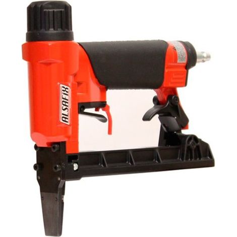 Agrafeuse pneumatique à bec long 50 mm 09/16 PL3 pour agrafes V de 6 à 16 mm en Box 1 - 101S7C16LB - Alsafix