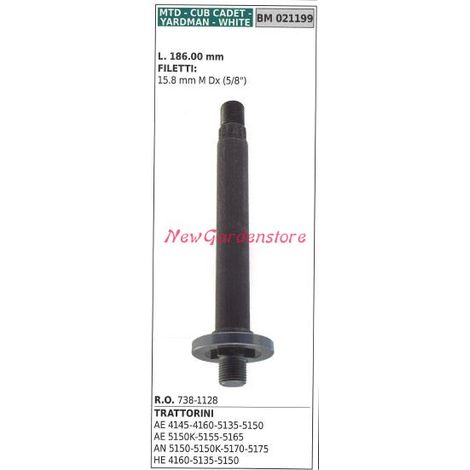 Albero mozzo portalama trattorino rasaerba tagliaerba AE 4145 4160 MTD 021199