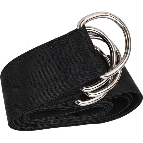 Kit de sangles de suspension pour hamac avec corde et mousqueton, grande capacité de charge. (1/5)