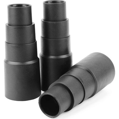 3 pièces Adaptateur pour Tubulure d'extraction Adaptateur Aspirateur Réducteur Adaptateur Tuyau Aspirateur pour Aspirateurs Adaptateur d'aspirateur d'atelier Standard Universel Adaptateur (B) (1/5)