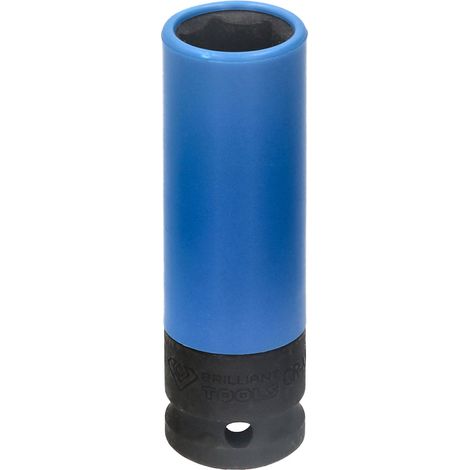 BRILLIANT TOOLS  1/2" Vaso  de impacto  para llantas  de aluminio  17 mm  - BT691006