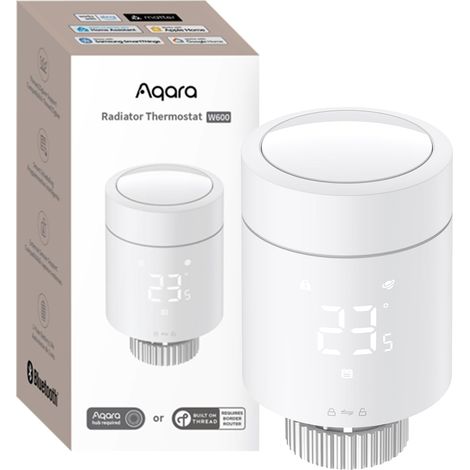 1 Tête Thermostatique Zigbee Thread W600 Programmation Géorepérage Compatible Apple Home Alexa Google (1/5)