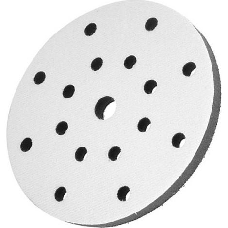Coussinet d'interface en éponge souple de 150 mm de diamètre pour tampons de ponçage (15 trous) (1/5)