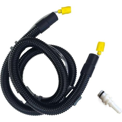 Tuyau d'aspiration de rechange + connecteur de poignée pour Karcher Puzzi 8/1 Puzzi 10/1 Accessoires pour machine d'éjection 2,5 m (2,5 m) (1/5)