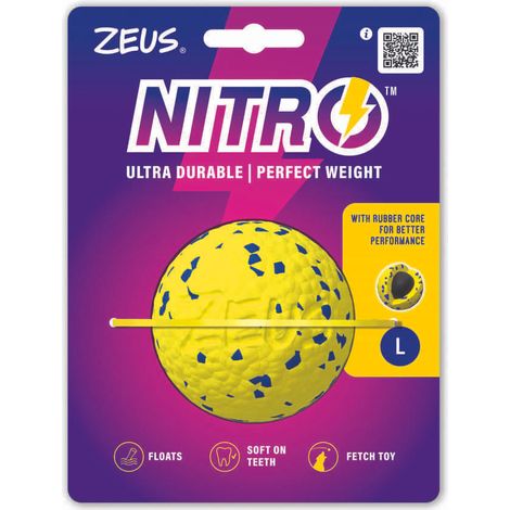 Zeus Nitro Pelotas ligeras y resistentes con núcleo de goma