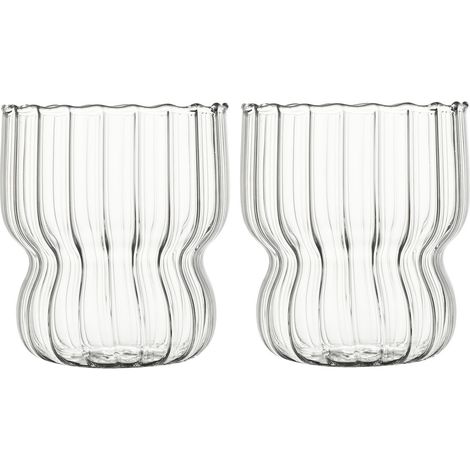 Tasses à café au lait, tasses à jus, tasses originales, tasses à rayures pour le petit-déjeuner, tasses pour boissons froides au café