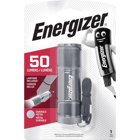 Energizer Taschenlampe 3 LED Metal Light silber, mit 3x AAA Batterien Taschenlampen (1/3)
