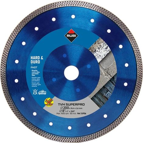 RUBI TVH200 SuperPro Diamond Blade – 200mm High-Performance Cutting Tool for Tile and Stone