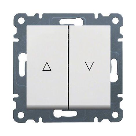 Lumina  Polarweißer Jalousieknopf WL0320