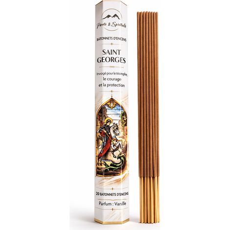 Boîte de 20 bâtonnets d'encens parfum Vanille