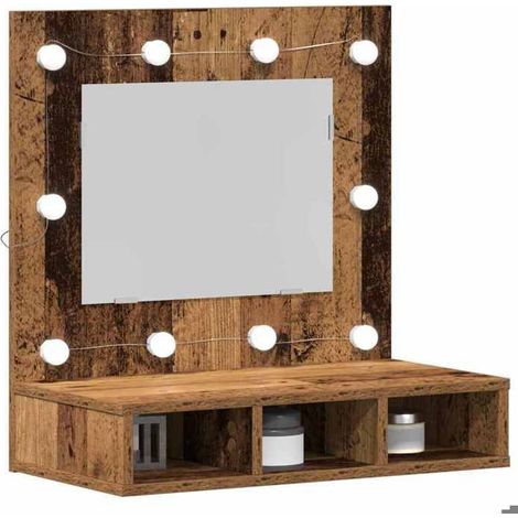 873880 Armoire Miroir Bois ancien 60 x 31,5 x 62 cm Bois d'ingénierie (1/5)