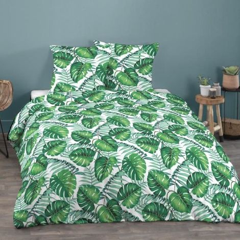 Parure de lit - COTE DECO - IBANA - 100% coton - 240x220 cm - Certifiée OEKO-TEX
