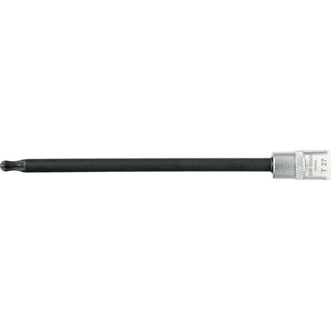 Embout de Tournevis 1/4" Long, Profil T27 avec Tête