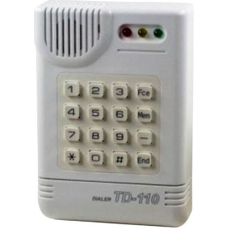 Transmetteur téléphonique - TD110 - Alerte SMS - 4 numéros - Intérieur