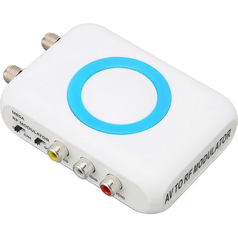 Modulateur RF 25-26 M65ANTSC avec sortie AV, convertisseur démodulateur VHF HD professionnel pour système CATV (1/2)