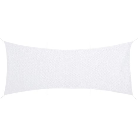 Tarnnetz mit Aufbewahrungstasche 627x290 cm Weiß