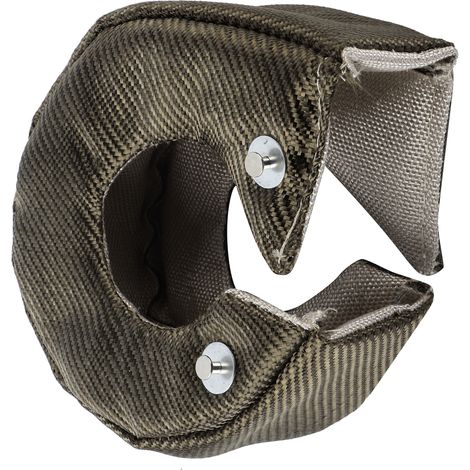 Housse isolante en titane unique pour turbo T3/GT35/GT37/GT40/GT42, écran thermique, protection haute température (1/5)