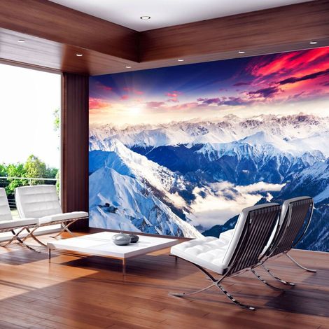 Papier peint magnifiques alpes - 250 x 175 cm (1/4)