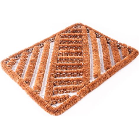 Linder Exclusiv Zerbino in fibra di cocco con cornice in metallo 60x40 cm