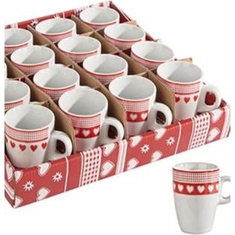 Taazzina espresso mugs love me coppia 2 pezzi - bizzotto