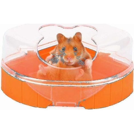 Bac à sable pour hamster avec pelle, bain à sable pour petits animaux (1/4)