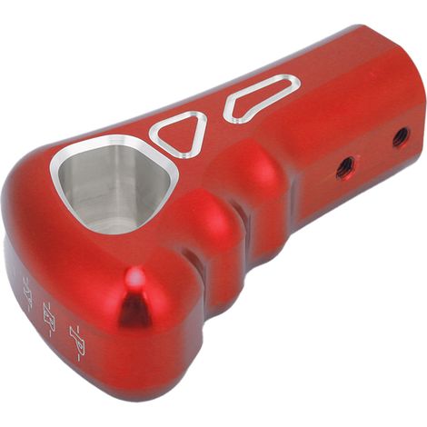 Manette de levier de vitesse pour Polaris Ranger RZR 800 900 1000 S XP, pommeau de changement de rapport rouge, pièce de remplacement auto (1/5)