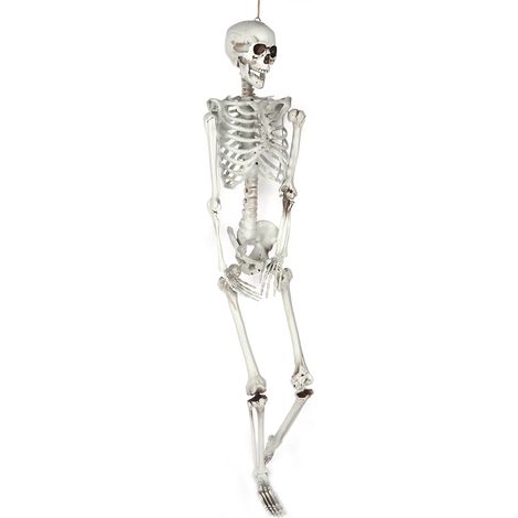 Halloween-Skelette aus Kunstharz mit beweglichen Gelenken für Heimkostümpartys und Dekoration (1/5)